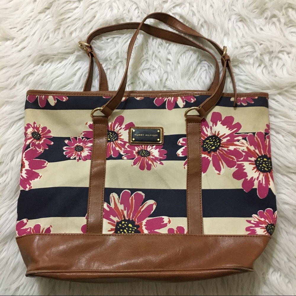 Tommy Hilfiger Floral Tote Bag